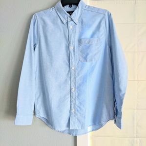 Boys Children's Place Button Down Oxford Shirt Large Event Occasion